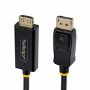 Imagen de STARTECH - CABLE ADAPTADOR DISPLAYPORT A HDMI 3M - DE AGARRE - 4K60HZ