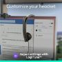 Imagen de LOGITECH - LOGITECH H570E HEADSET STEREO USB-C CONNECTION WITH NOISE-CANCELI