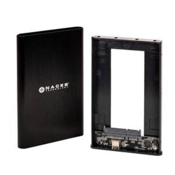 Imagen de NACEB - NACEB GABINETE PARA DISCO DURO 2.5 DE ALUMINIO USB3.1 GEN
