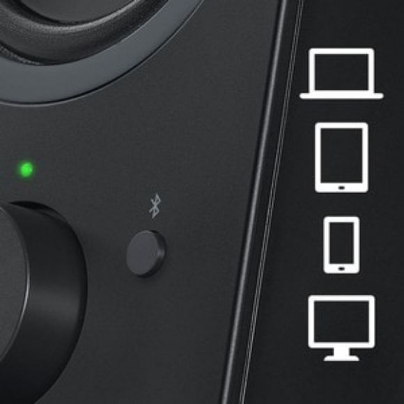 Imagen de LOGITECH - BOCINAS LOGITECH BLUETOOTH Z207 Z207 NEGRA