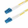 Imagen de STARTECH - CABLE DE FIBRA OPTICA LC A LC UPC OS2 MONOMODO DE 30M