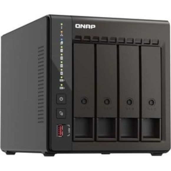 Imagen de QNAP - NAS QNAP TOWER 4 SLOTS 8GB RAM EXP4GB FLASH PROC INTEL CELERON