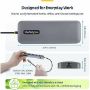 Imagen de STARTECH - ADAPTADOR MULTIPUERTOS USB-C A DP DOBLE - 100W - 4K60 - GBE
