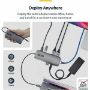 Imagen de STARTECH - ADAPTADOR MULTIPUERTOS USB-C A DP DOBLE - 100W - 4K60 - GBE