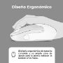 Imagen de PAQ. C/2 - TECHZONE - MOUSE INALMBRICO ARMOR RECARGABLE COLOR BLANCO