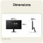 Imagen de LG - LG MONITOR 23.8IN FHD IPS WITH AMD FREESYNC 144 HZ 1MS MBR