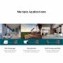 Imagen de TP-LINK - TP-LINK INYECTOR POE CON IEEE 802.3AF/AT CON 2 PUERTOS GIGABIT