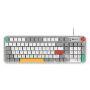 Imagen de OTROS - TECLADO GAMER ALAMBRICO WARSTRI FROST KG500F / MEMBRANA 96 / 98 TE