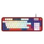 Imagen de OTROS - TECLADO GAMER ALAMBRICO WARSTRI GUNDA KG500G / MEMBRANA 96 / 98 TE