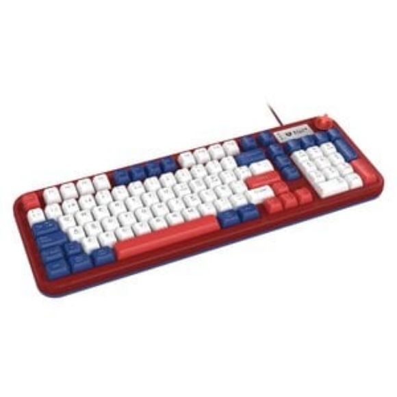 Imagen de OTROS - TECLADO GAMER ALAMBRICO WARSTRI GUNDA KG500G / MEMBRANA 96 / 98 TE