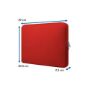 Imagen de PAQ. C/2 - DTC - B-ROBOTIX - FUNDA PARA LAPTOP BASICA ROJA 15.6" NEOPRENO 