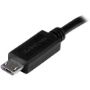 Imagen de PAQ. C/2 - STARTECH - CABLE USB OTG 20CM ADAPTADOR MICRO USB A MICRO USB .