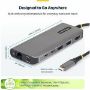 Imagen de STARTECH - MINI DOCK HUB MULTIPUERTOS USB TIPO C HDMI PD140W 4K60HZ