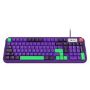 Imagen de OTROS - TECLADO GAMER ALAMBRICO WARSTRI EVA KG500E / MEMBRANA 96 / 98 TECL