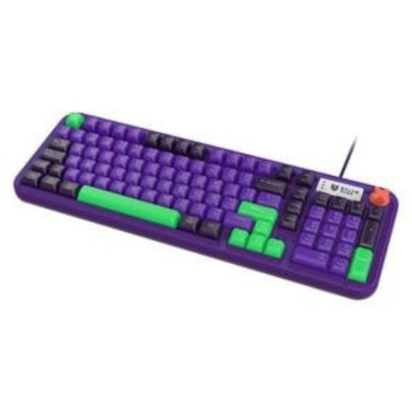 Imagen de OTROS - TECLADO GAMER ALAMBRICO WARSTRI EVA KG500E / MEMBRANA 96 / 98 TECL